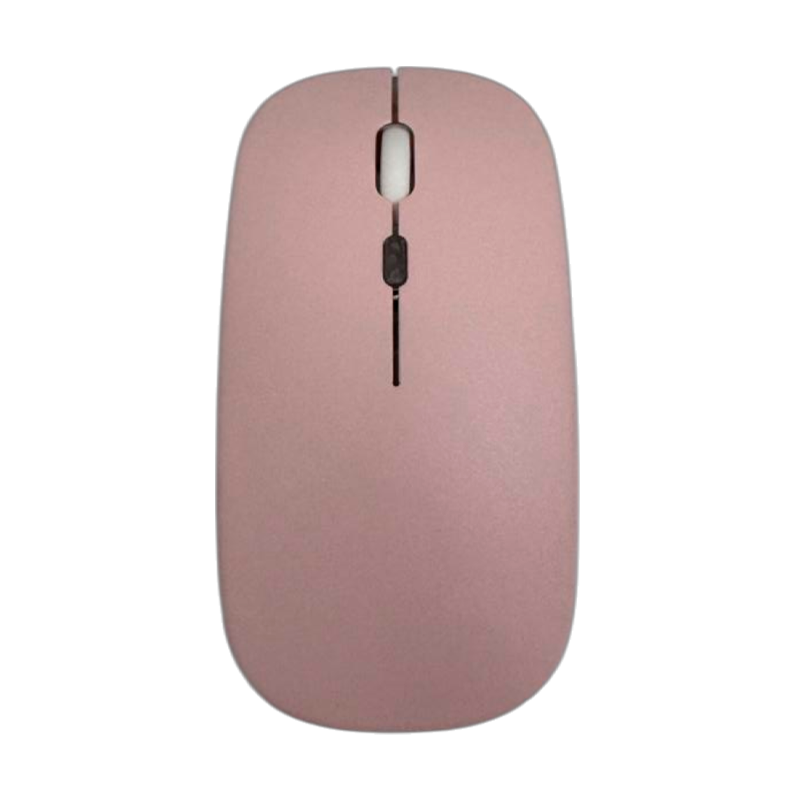 Kit Teclado + Mouse Mini Inalámbrico Bluetooth Español Rosado - Imagen 3