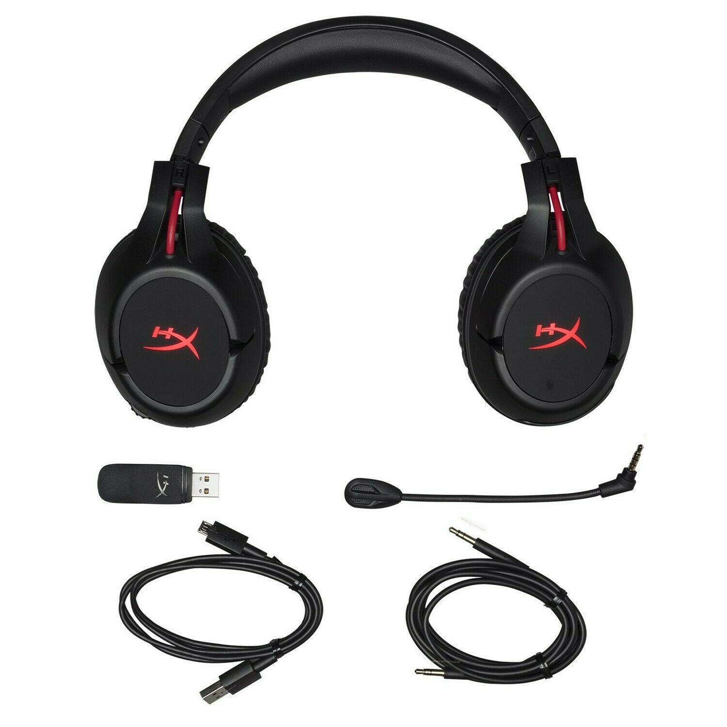 Audífonos Gamer Hyperx Cloud Flight Inalambricos Pc Ps4 Ps4 Pro Negro - Imagen 3