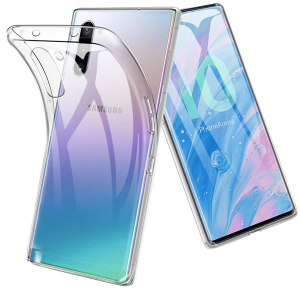 Samsung Galaxy Note 10 Carcasa Transparentes Gel TPU