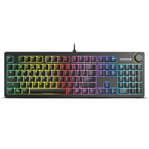 Teclado Gamer Mecanico Ozone Strikeback Rgb Negro