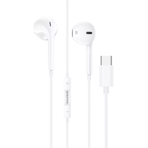Audifonos In Ear Borofone Conector Tipo C Bm60 Blanco