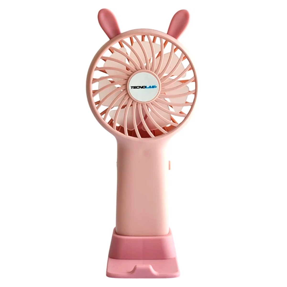 Mini Ventilador De Mano Tecnolab Portatil TL672 Rosa - Imagen 2