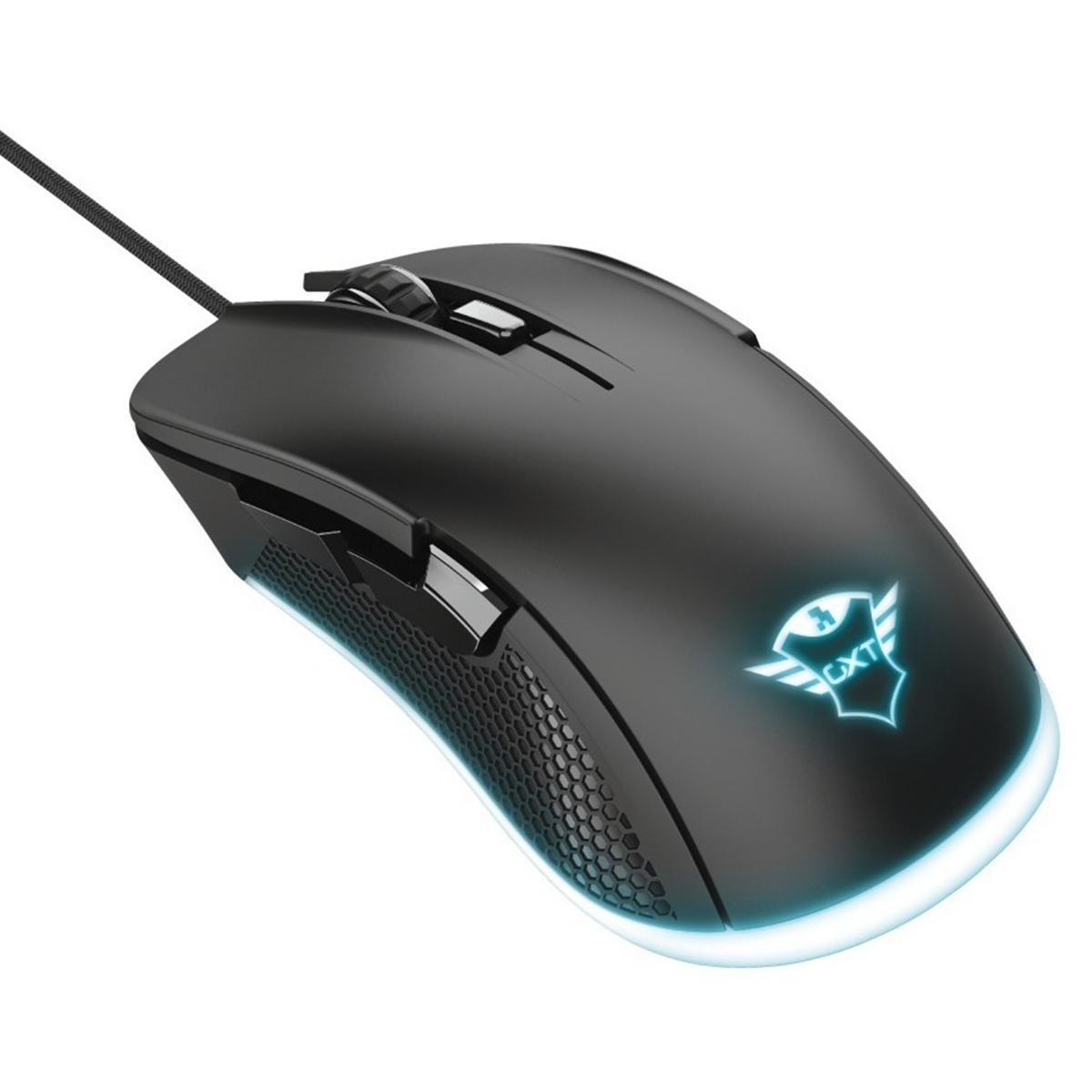 Mouse Gamer Trust Gxt 922 Ybar 7200 Dpi Negro - Imagen 2