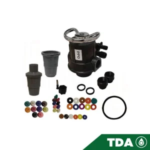 VALVULA 104 MANUAL SUAVIZADOR 1" CON NSF Marca AQUEX. Modelo: 610418