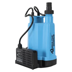AQUA PAK Modelo MAGNUS-47AE — Motobomba sumergible para achique 0.25 HP