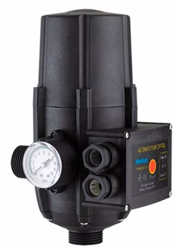 CONTROL AUTOMÁTICO DE PRESION CON MANOMETRO 115V 10A MAX 1"NPT 1.5BAR Marca AQUEX. Modelo: AQPC-13A